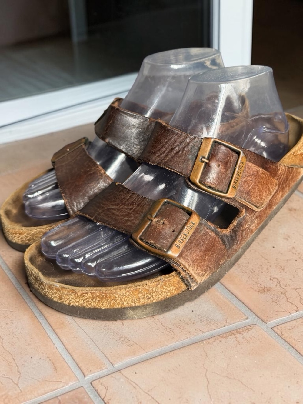 Birkenstock Arizona Habana Brown Leather Sandals – EU 38 / US Women’s 7–7.5